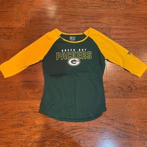 Women’s Fanatics Green Bay Packers 3/4 Sleeve